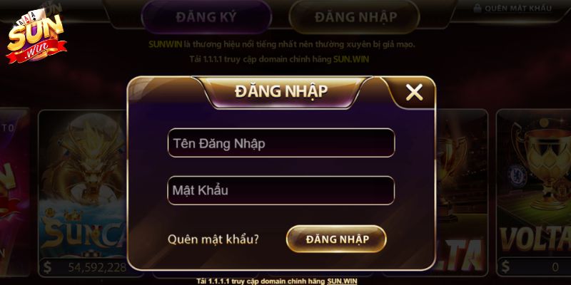 Hướng dẫn các bước đăng nhập SUNWIN chi tiết cho người mới 
